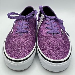 Vans Purple Glitter Sneaker